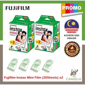 Fujifilm Instax Mini Film (20Sheets) x  2 set 
